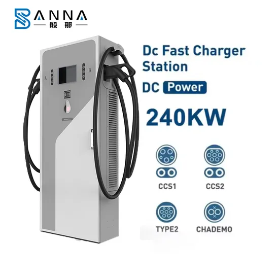 CCS2+GB/T Two Plug EV Charger 240kw 120 Kw DC Charger Electric Car Fast Charge CCS1 CCS2 CCS Charger 